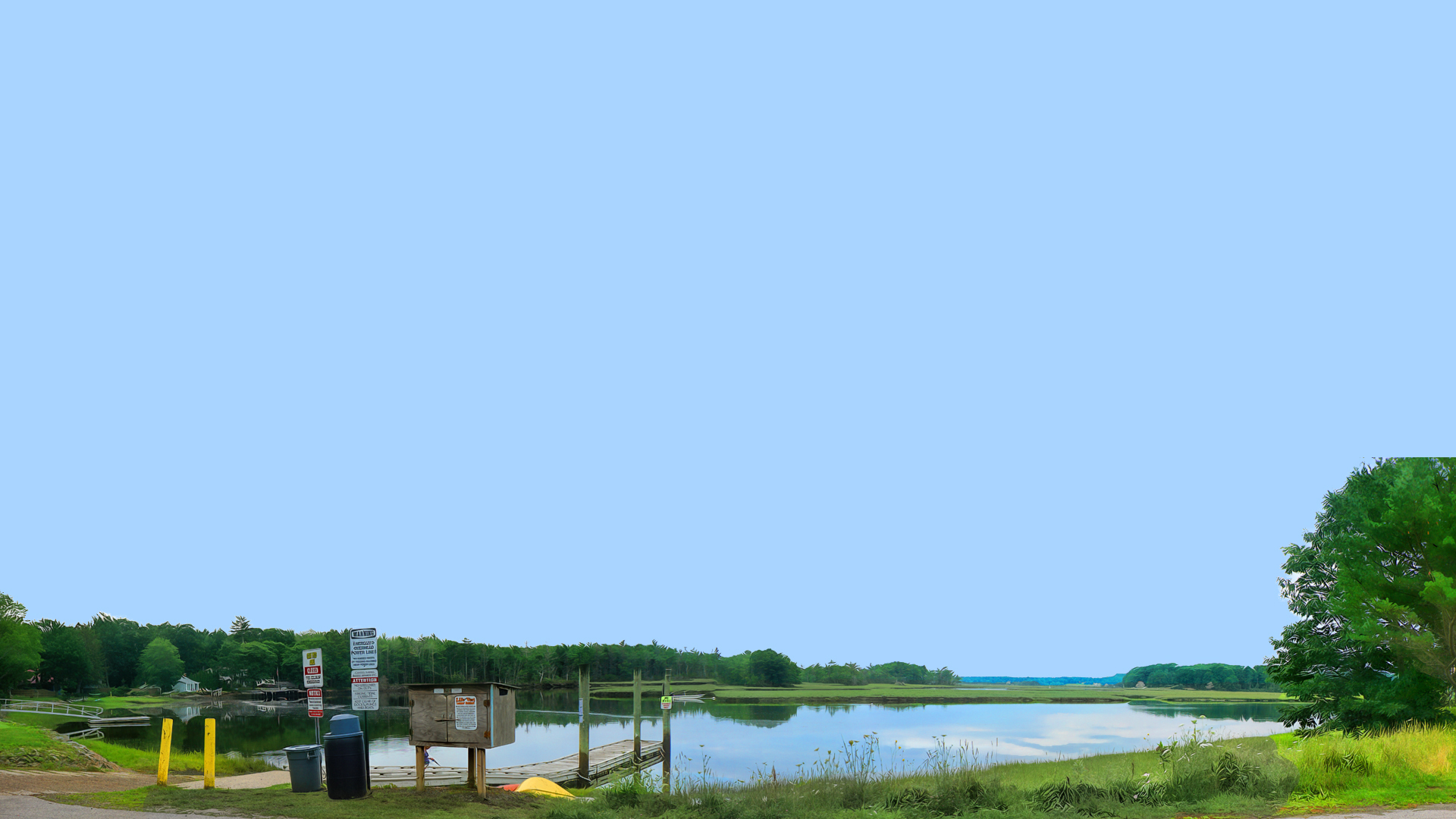 Clay Pits Road Panorama