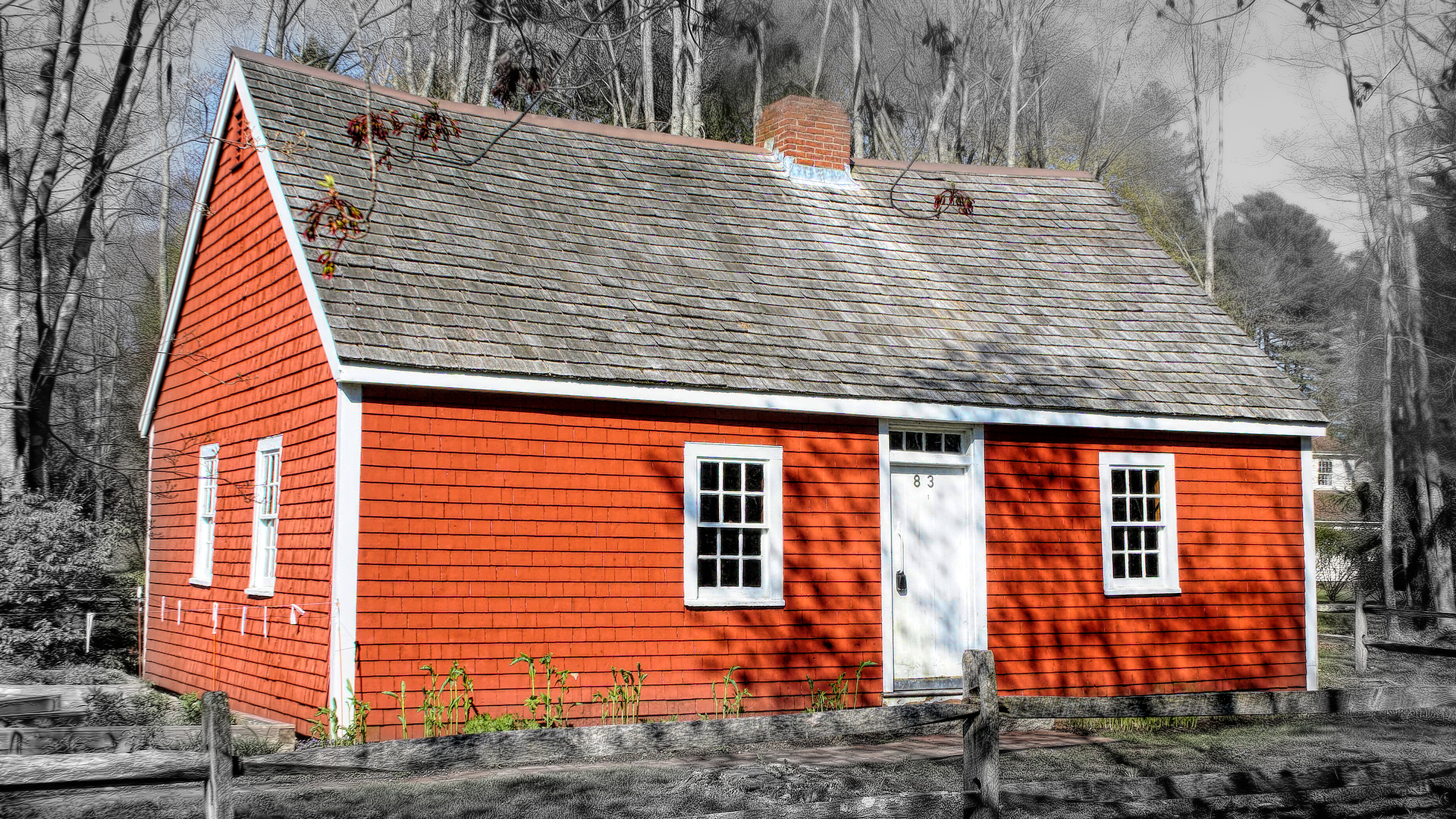 Hunnewell House Closeup