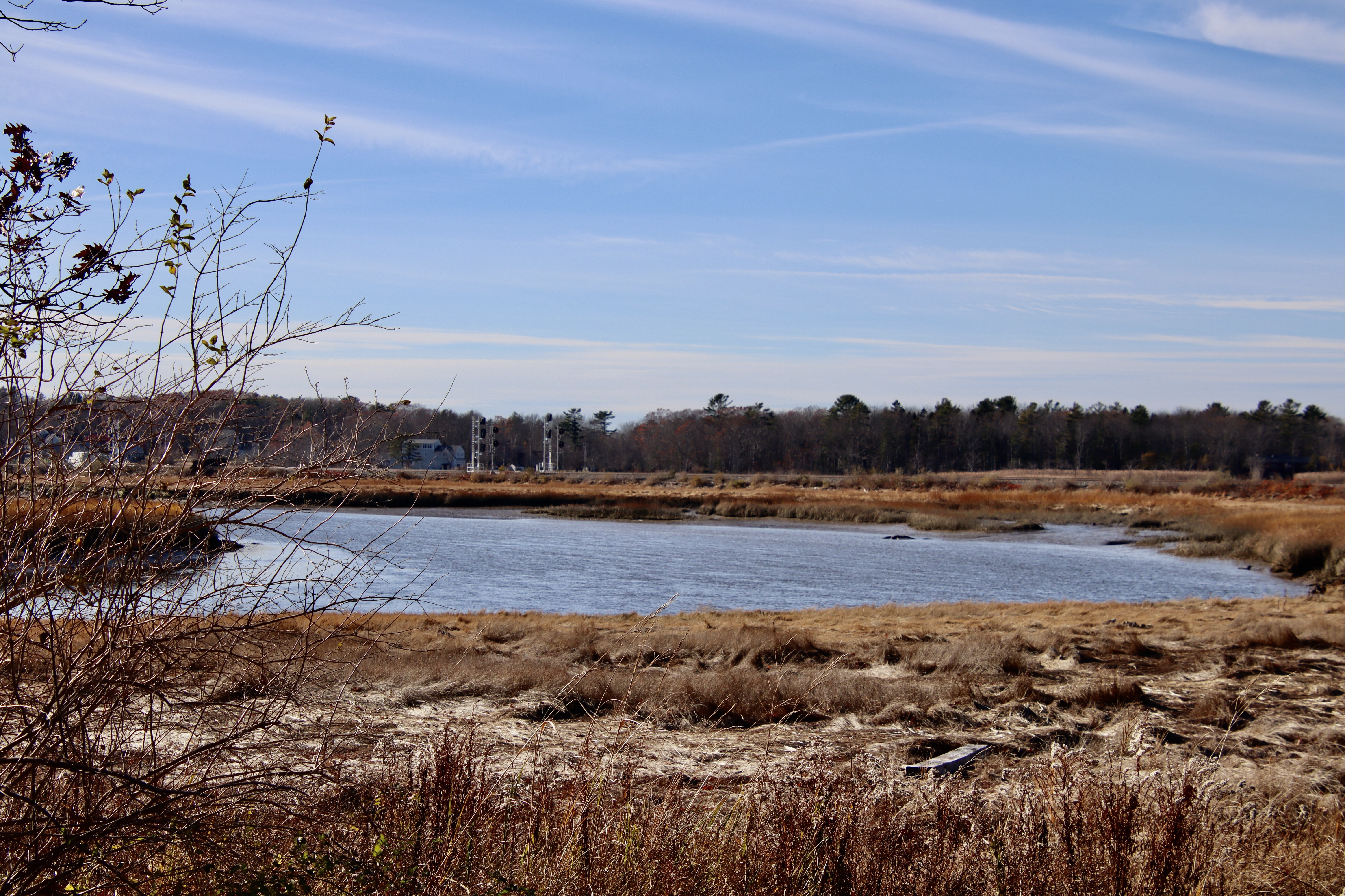 From the end of Woodside Drive