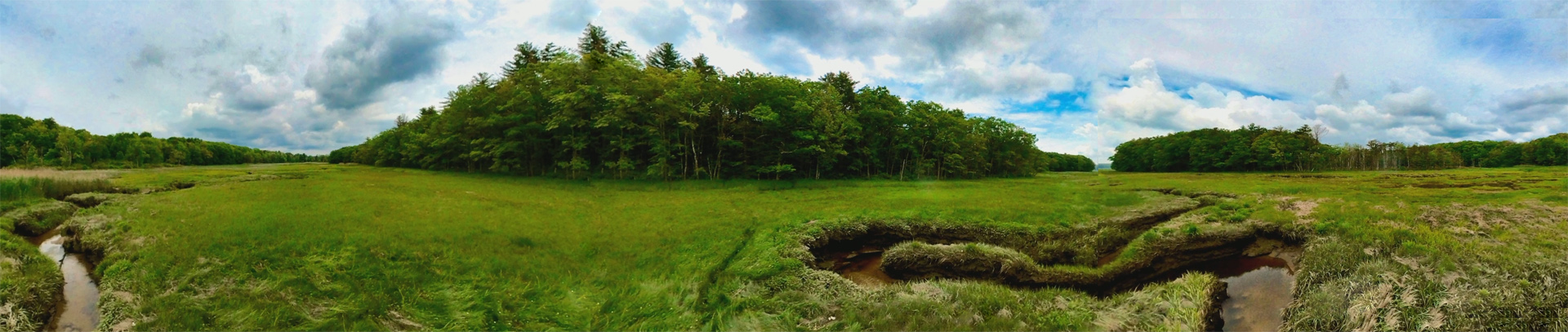 Mill Brook Marsh - Point 6 - Panorama
