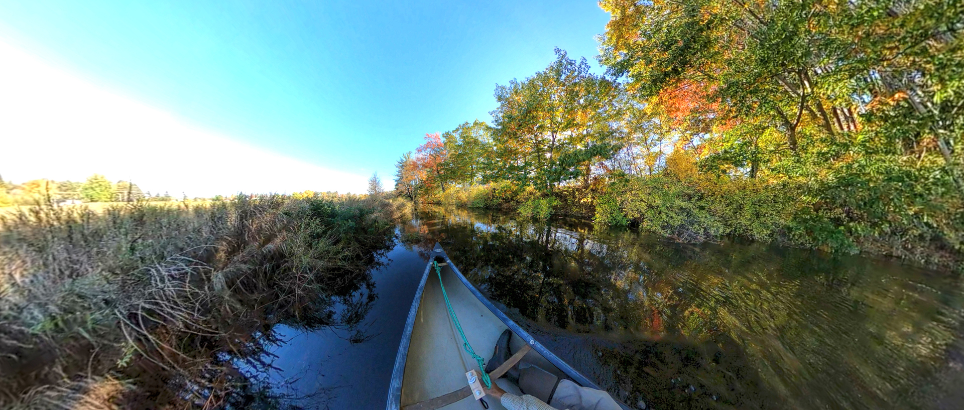 Nonesuch River Canoe Trip - Below Route One