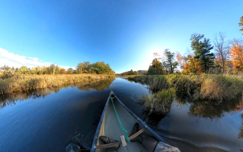 Nonesuch River Canoe Trip - Below Route One
