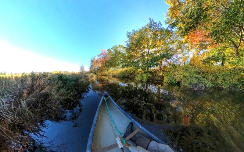 Nonesuch River Canoe Trip - Below Route One