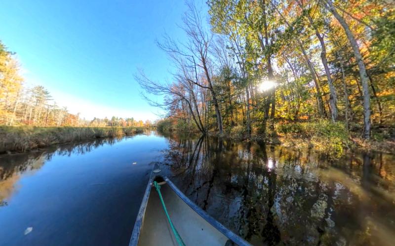 Nonesuch River Canoe Trip - Below Route One