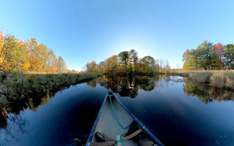 Nonesuch River Canoe Trip - Below Route One