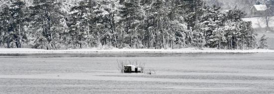 Winter Panoramic View from Lower Black Point Road